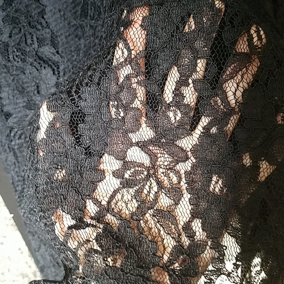 NWT Flutter-sleeve Lace Swing Dress - Picture 4 of 9